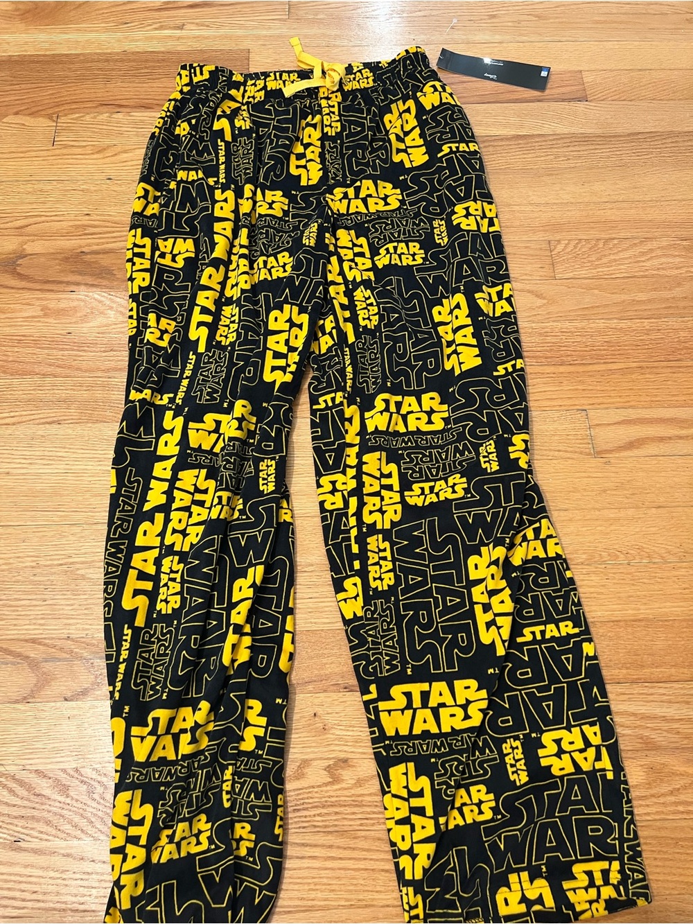 Star Wars Black & Yellow Logo Pajama lounge Pants